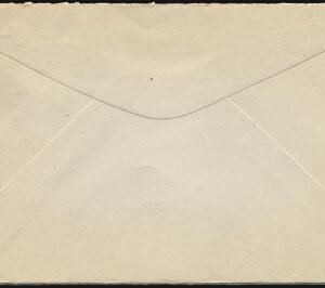 US Oklahoma, Foraker 681 Fancy Cancel Cover, Tiny Clovers