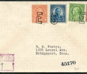 US Indiana, Etna Green 557, 632, 641, 654 Fancy Cancel Cover, EG