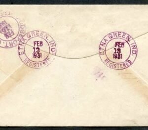 US Indiana, Etna Green 557, 632, 641, 654 Fancy Cancel Cover, EG