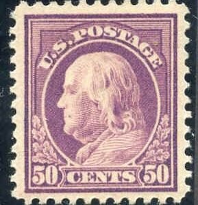 US 517 Washington / Franklin XF - Superb LH Large Margins Beautiful Centering