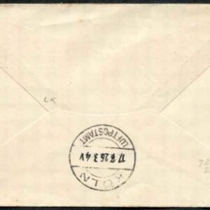 Germany 1926 Brunwick - Cologne Airmail Cover