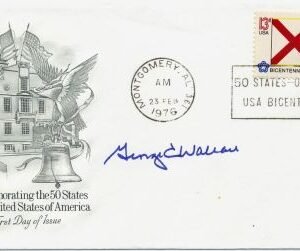 US 1654 FDC Signed by Gov. of AL, George C. Wallace