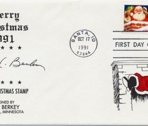 US 2579 FDC Signed by Stamp Designer, John Berkey
