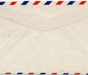 Mexico 1950 Airmail Cover Signed by Juan Pablo Aldarsoro Suarez, Pilot