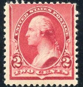 US 220a Bank Notes F NH Cap on left "2" Fresh, 1 short perf UR cv $425