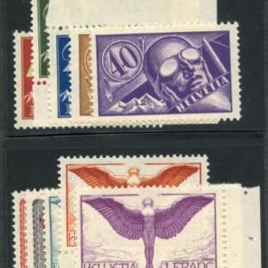 Switzerland C3 - C12 Mint VF NH Pristine cv $275