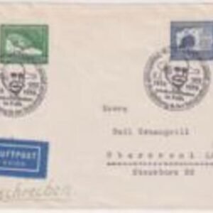 Germany 1938 Cover with C59 - C60