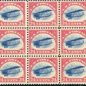 US C3 Airmail VF NH Shiny Gum from Mount Perfectly centered vignette cv as hinged $600