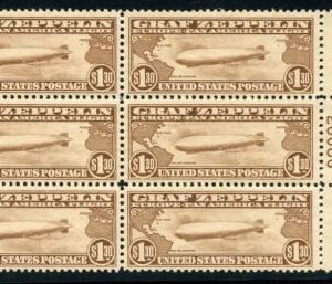 US C14 VF Rt Plate Block number 20086 Pristine NH but gum slightly short at right few perfs expertly rejoined in selvedge