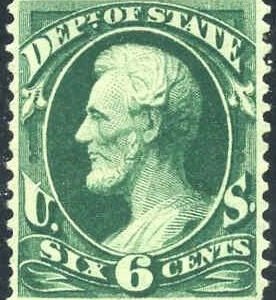US O60 Officials VF - XF No Gum cv $110
