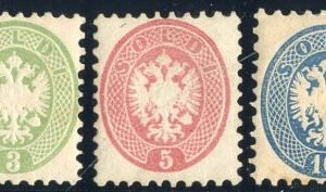Austria - Lombardy - Venetia 21-3 F - VF Mint Hinged cv $174
