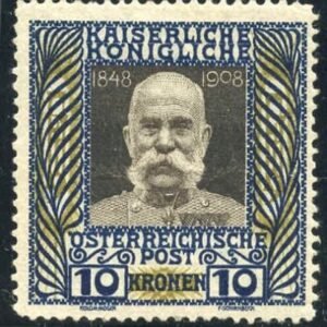 Austria 127 F - VF NH Pristine cv $500