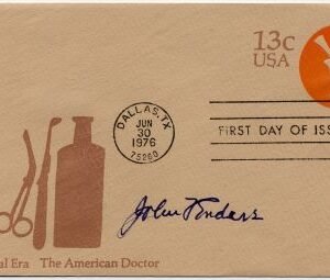 US U574 Signed by John F. Enders, Nobel Prize