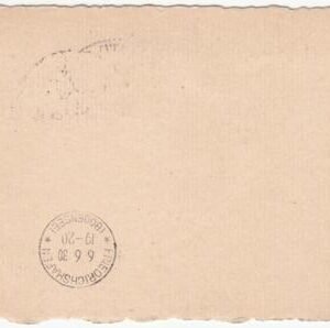 Brazil 1930 Zeppelin Flight on VF Card, S.59A