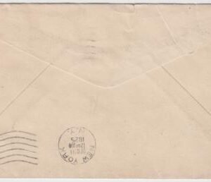 US 1925 Airmail Cover with C4 on U429, Wyoming - NY