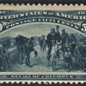 US 240 Early Commemoratives Mint NH F+ Uniformly Somewhat Toned Gum