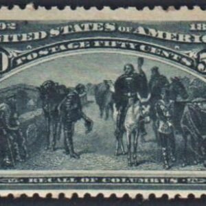 US 240 Early Commemoratives Mint NH F+ Uniformly Somewhat Toned Gum
