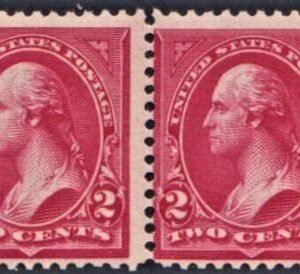 US 266-7 Bureau and Regular Issues Mint LH Ave - Fine Se Tenant Pair cv $220