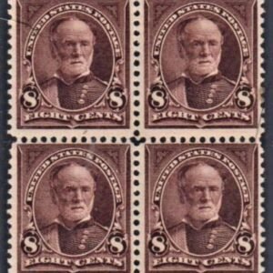 US 272 Bureau and Regular Issues F - VF Mint NH Block - Pristine cv $840+ as singles
