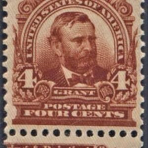 US 303 Bureau and Regular Issue Mint Hinged VF - XF Imprint Copy