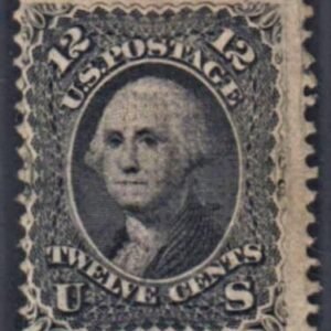 US 97 Unused AVE-F Regummed-Shorter Perf at Top