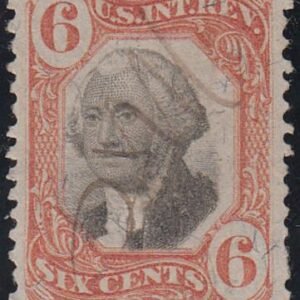 US R138 Revenue Used F - VF Exceptional Example cv $125