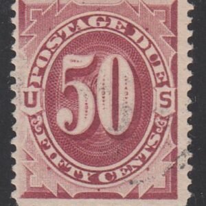 US J28 Used F-VF Postage Dues Barely Cancelled