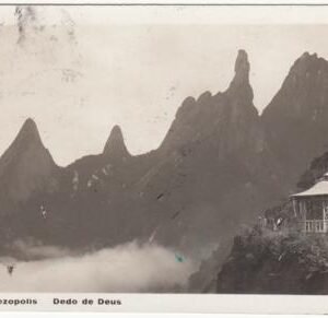 Brazil 1930 Zeppelin Flight on PPC to Lakehurst, Inverted Date in Rio Cancel