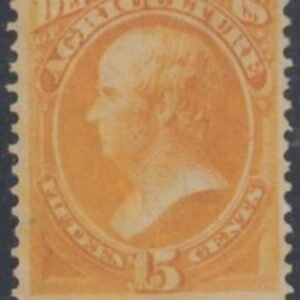 US O7 Mint Hinged F Officials Nice Color