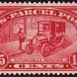 US Q7 Parcel Post Unused H XF+ Parcel Post Beautiful Centering