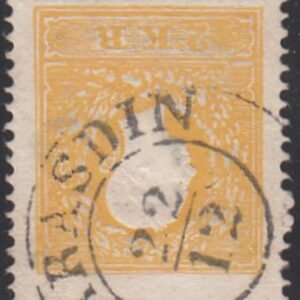 Austria 6 Used F - VF Unusually Rich Color, Great Cancel