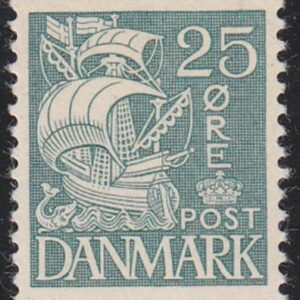 Denmark 233 NH VF - XF Type 1 Key Value cv $210