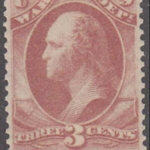 US O85 Officials NH F - VF Tiny Perf FLT. at Top cv $600