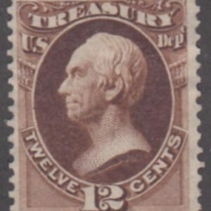 US O78 Officials VF Hinged Part OG cv $300