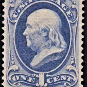 US 134 Bank Notes Mint H F Full OG Tiny Thin Speck, Rich Color