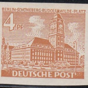 German Occupation - Berlin 9N43 Mint NH XF Imperf - Signed Richter cv $1,350