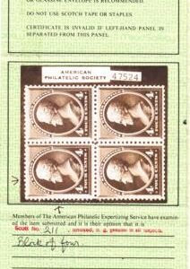 US 211 Bank Notes NH F-VF + Fresh APES