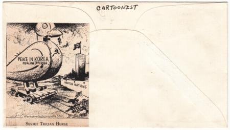 INV-16378x1_10cd2d9a-22c5-41dd-8cc1-2715a5b9d7d6 US 1001 FDC Signed by Cartoonist Charles Werner