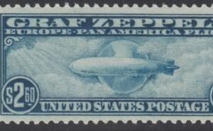 US C15 Airmails NH VF Left Plate # Single