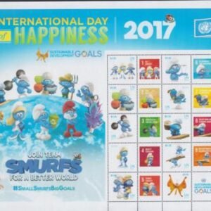 UN Personalized Sheets 2017 1158 NY Day of Happiness