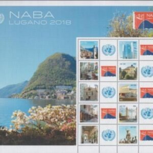 UN Personalized Sheets 2018 Geneva 652 Sfr1.50 Lugano Naba