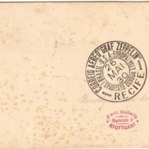 Brazil 1930 Zeppelin Flight Card to US, Rare Bahia Origin