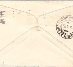 Ireland 1932 4th South America Zeppelin Flight on VF Cover