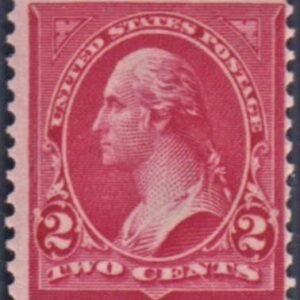 US 279Bc Bureau & Regular Issues Fine LH Rich Rose Carmine Shade cv $275