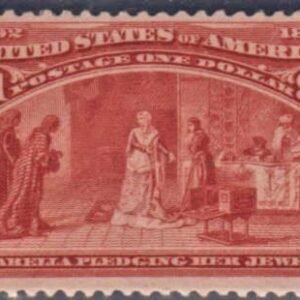 US 241 Early Commemoratives VF LH Barely Hinged cv $1,000