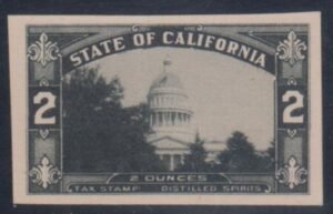 US California Revenue Photo Essay - 2 Ounce Distilled Spirits