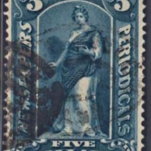 US PR121 Newspaper VF Used Oval Handstamp cv 175.00