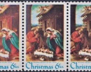 US 1414b Error XF NH Left Stamp Missing Black in a Transitional Strip of 3 cv $400