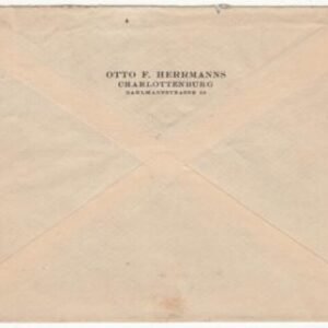 Germany 1936 Catapult Flight, Europa, Sent to San Francisco CA