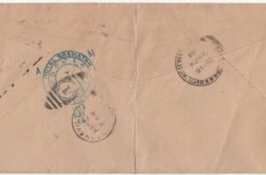 US 1918 Aerial League of Am. First Trip Washington DC to NY with C3